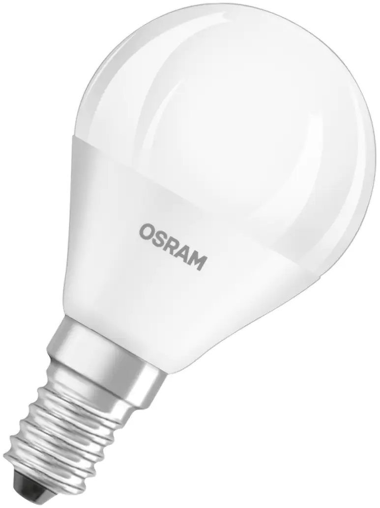 Bellalux LED Leuchtmittel Classic P40 E14 4,9 W 2er Pack warmweiß, weiß matt