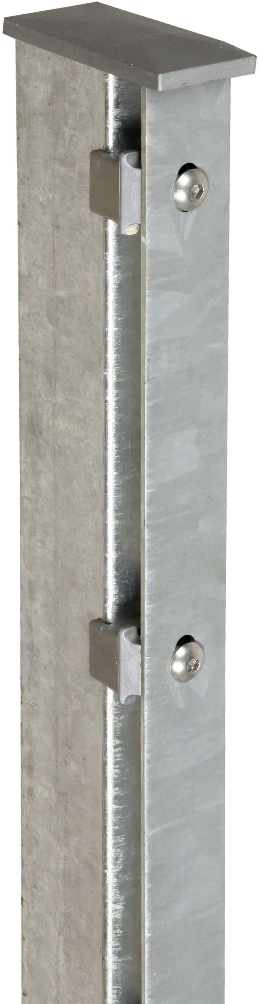 Floraworld Zaunpfosten Premium 180 x 6 x 4 cm feuerverzinkt