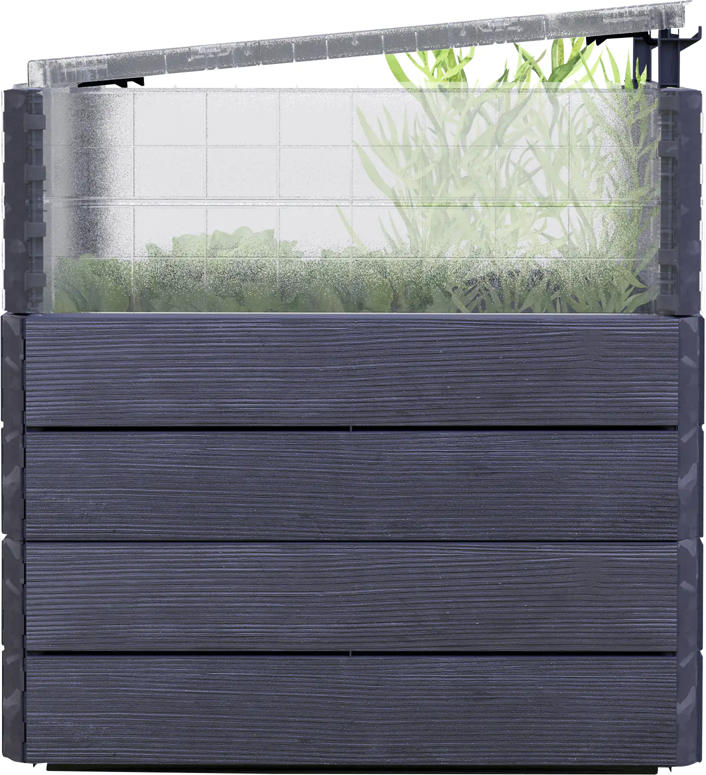 Garantia Hochbeet Ergo Quadro L TurboPlus Wood
