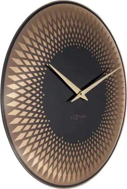 Nextime Wanduhr Sahara kupfer Ø 43 cm