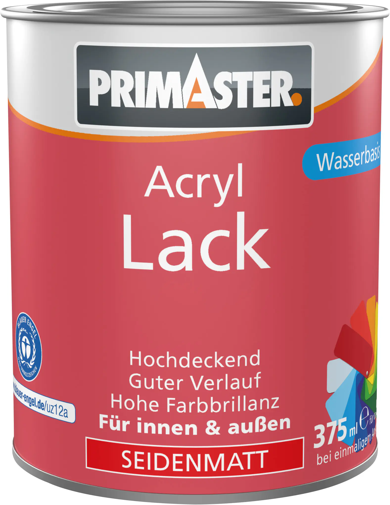 Primaster Acryl Lack cremeweiß seidenmatt 375 ml