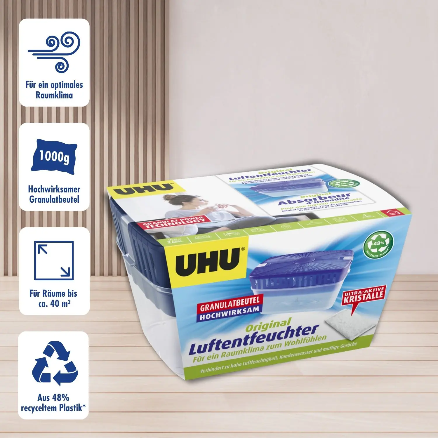 UHU Luftentfeuchter Original 1000 g