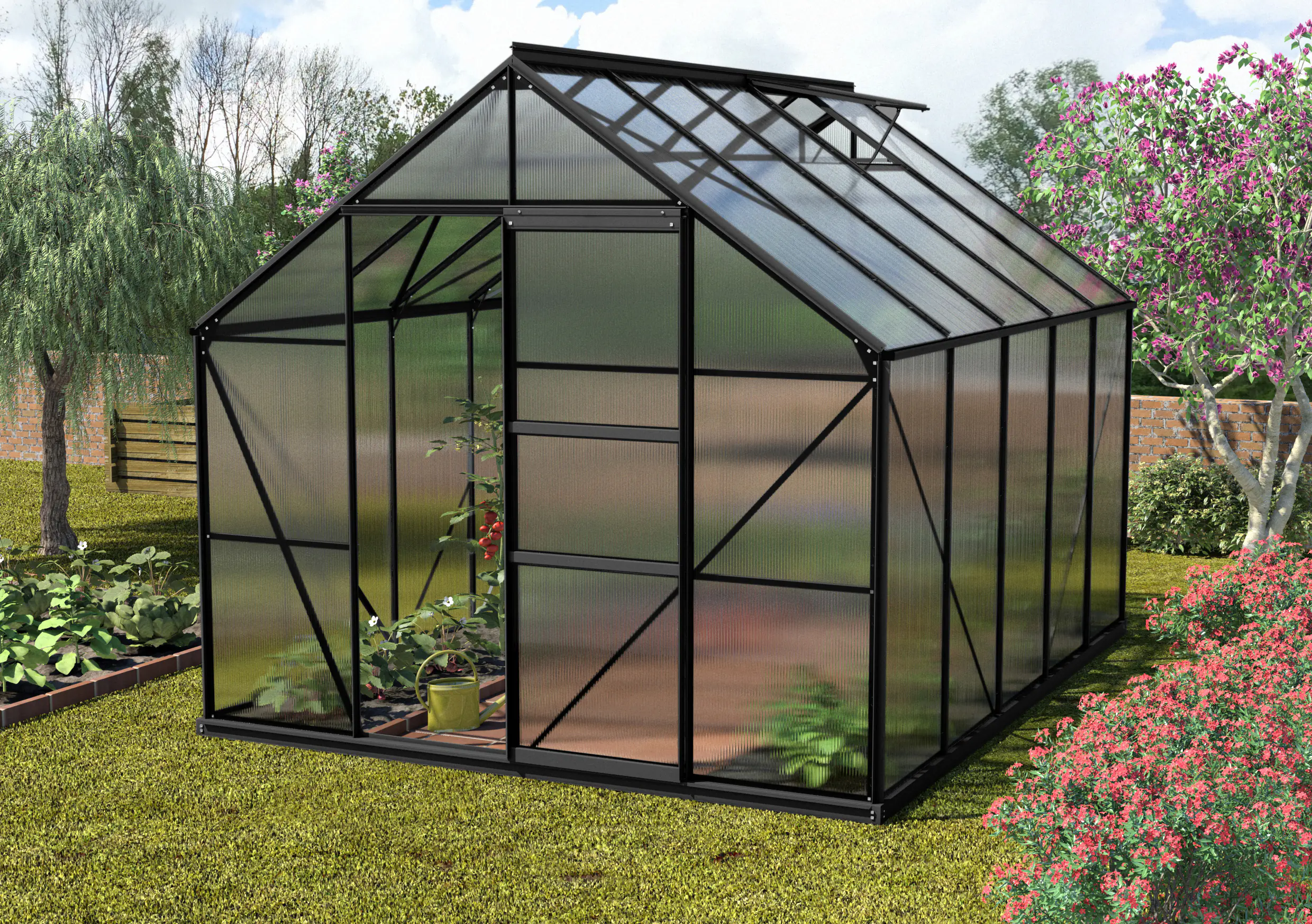 Vitavia Gewächshaus Merkur 8300 254 x 317 cm 4 mm HPK