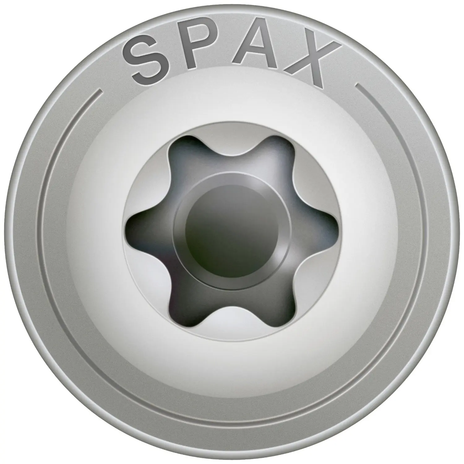 Spax Tellerkopfschrauben 8.0 x 80 mm TX 40 - 20 Stück Edelstahl