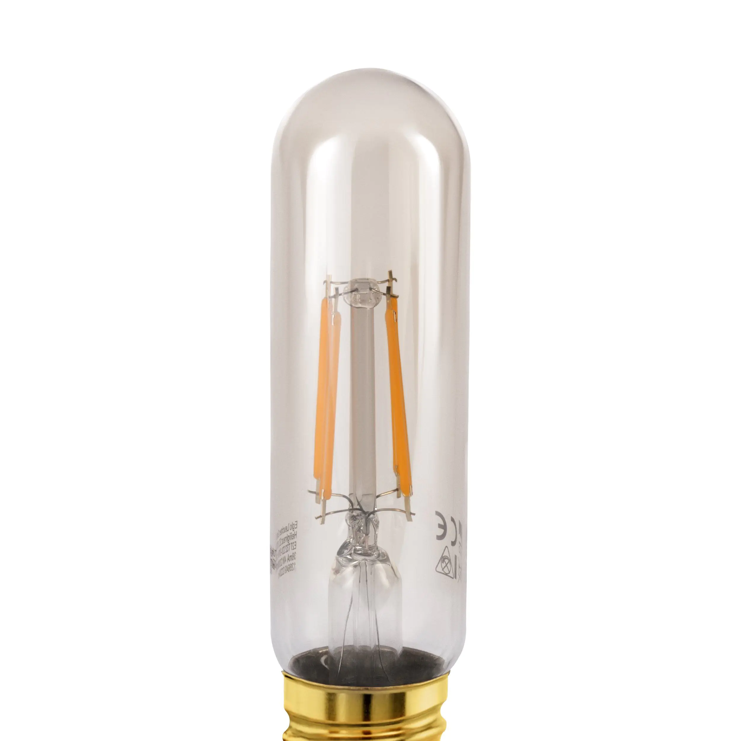 Eglo LED Leuchtmittel T32 E27 Stabform 4 W warmweiß amber