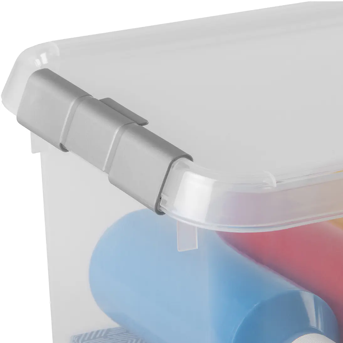 Sunware Aufbewahrungsbox Comfort-Line mit Deckel 30 x 20 cm 6 L transparent 3er Set
