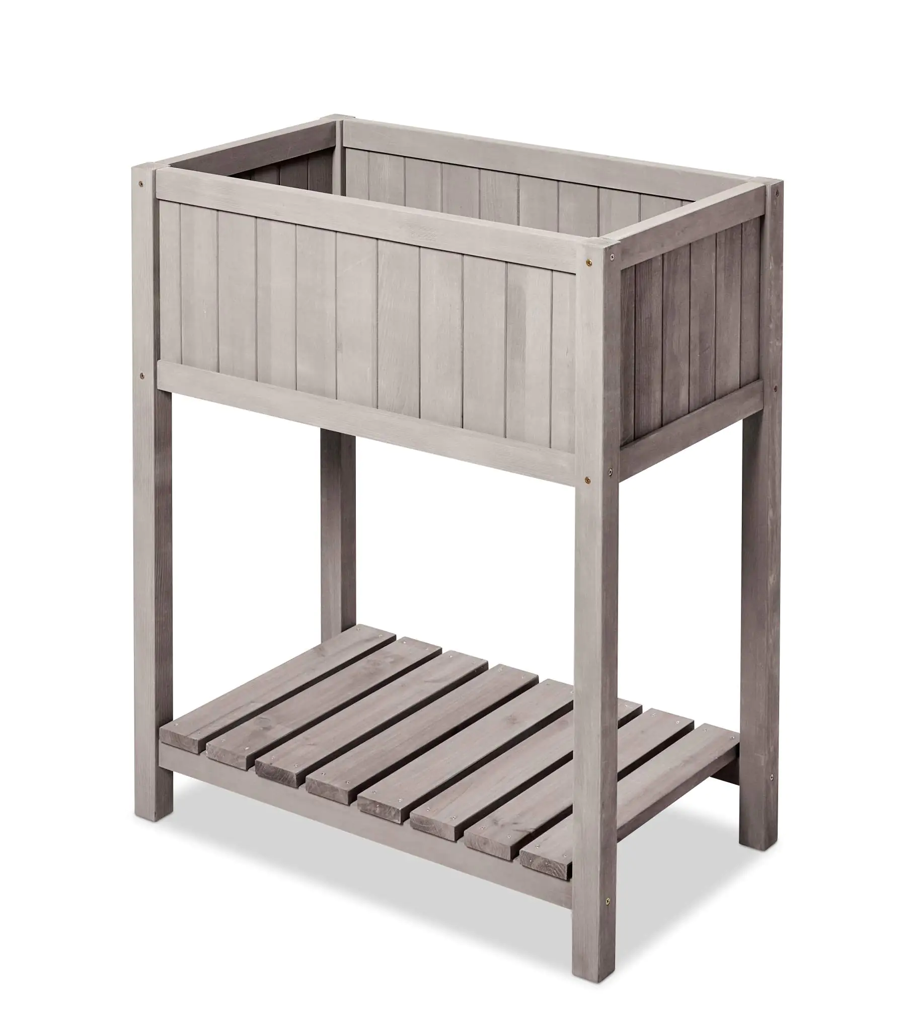 Butenkist Hochbeet Geseke Holz mit Pflanzvlies 75 x 45 x 85 cm