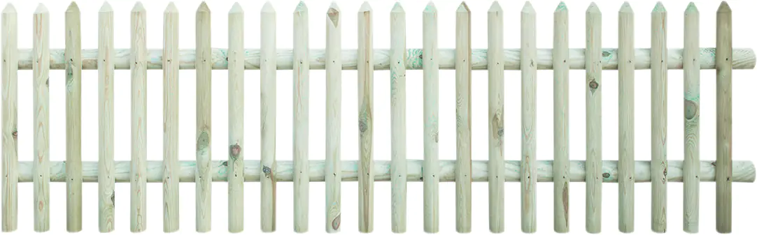 Senkrechtzaun 250 x 80 cm, kesseldruckimprägniert