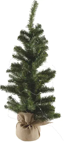 TrendLine LED-Lichterkette Mini Außen 11,9 m warmweiß mit Timer, 8 Lichteffekten