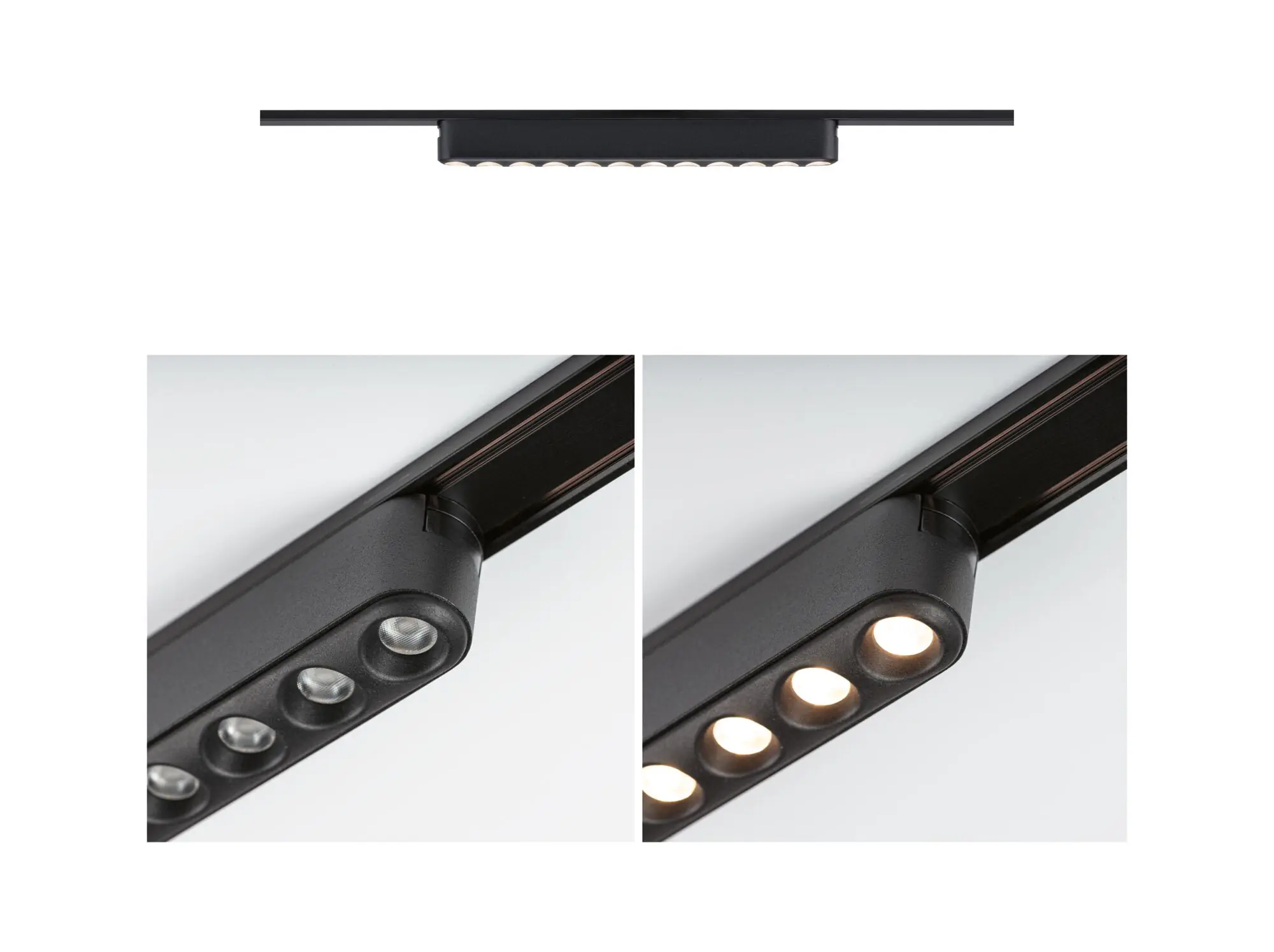 Paulmann LED-Lichtleiste Veya Lensia 11,5 W schwarz matt