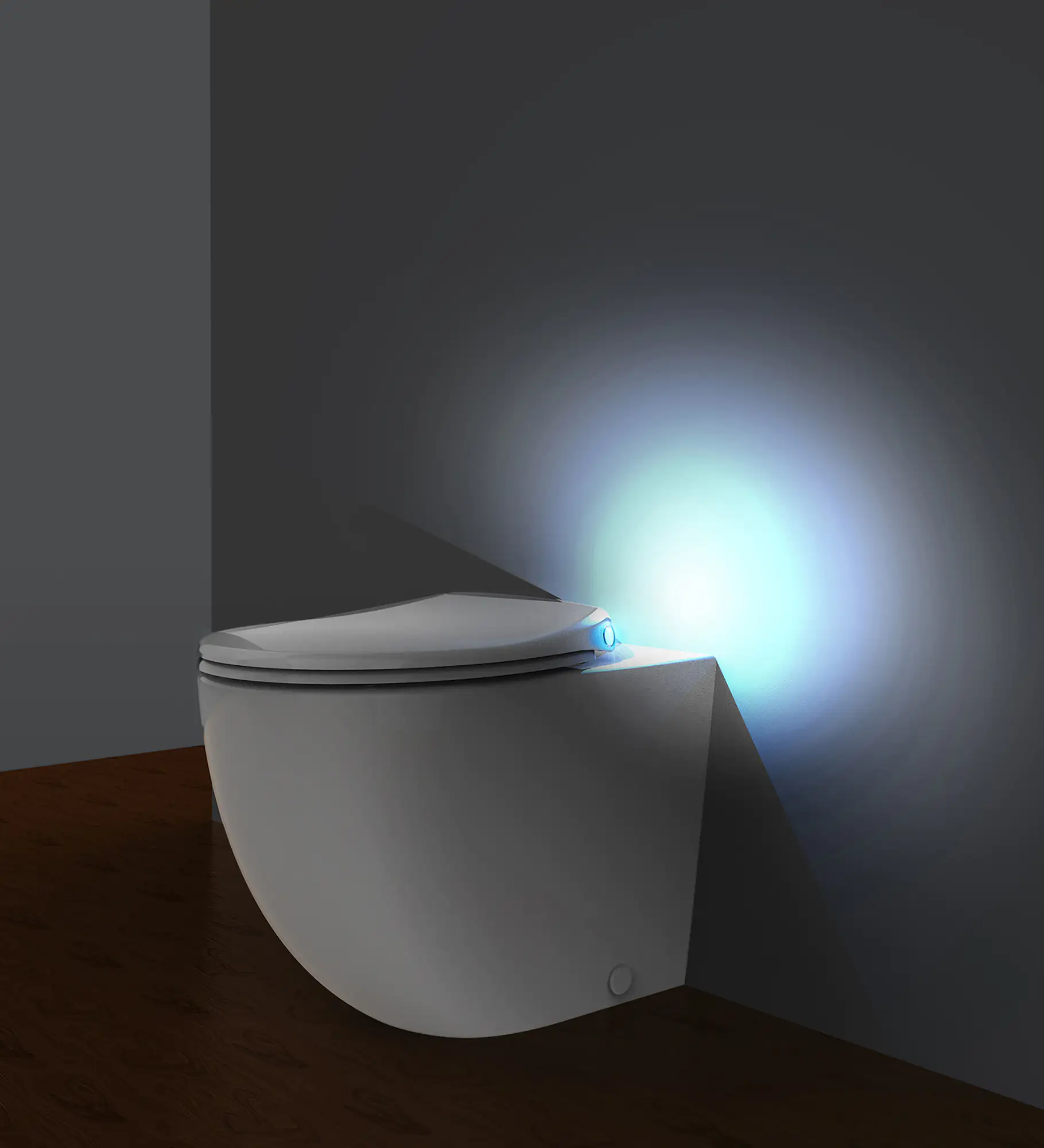 Primaster WC-Sitz mit LED-Beleuchtung & Absenkautomatik Dallas weiß