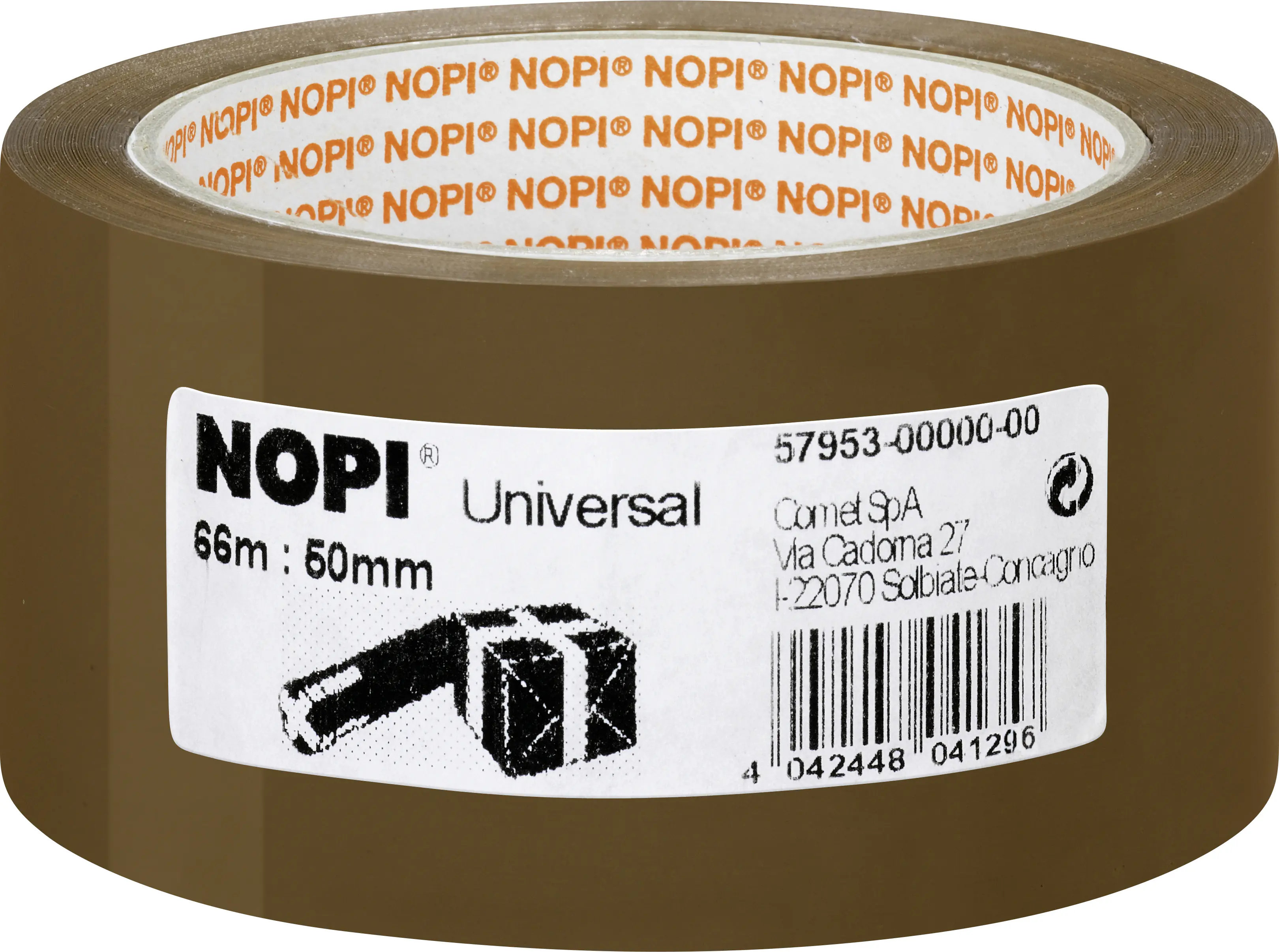 NOPI Packband Universal 66 m x 50 mm, braun