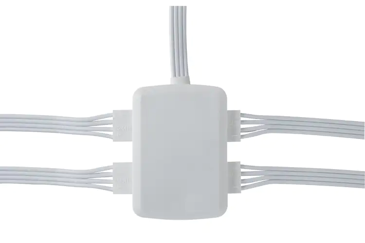 Paulmann YourLED Junction-Box 4-fach Verteilung weiß Kunststoff