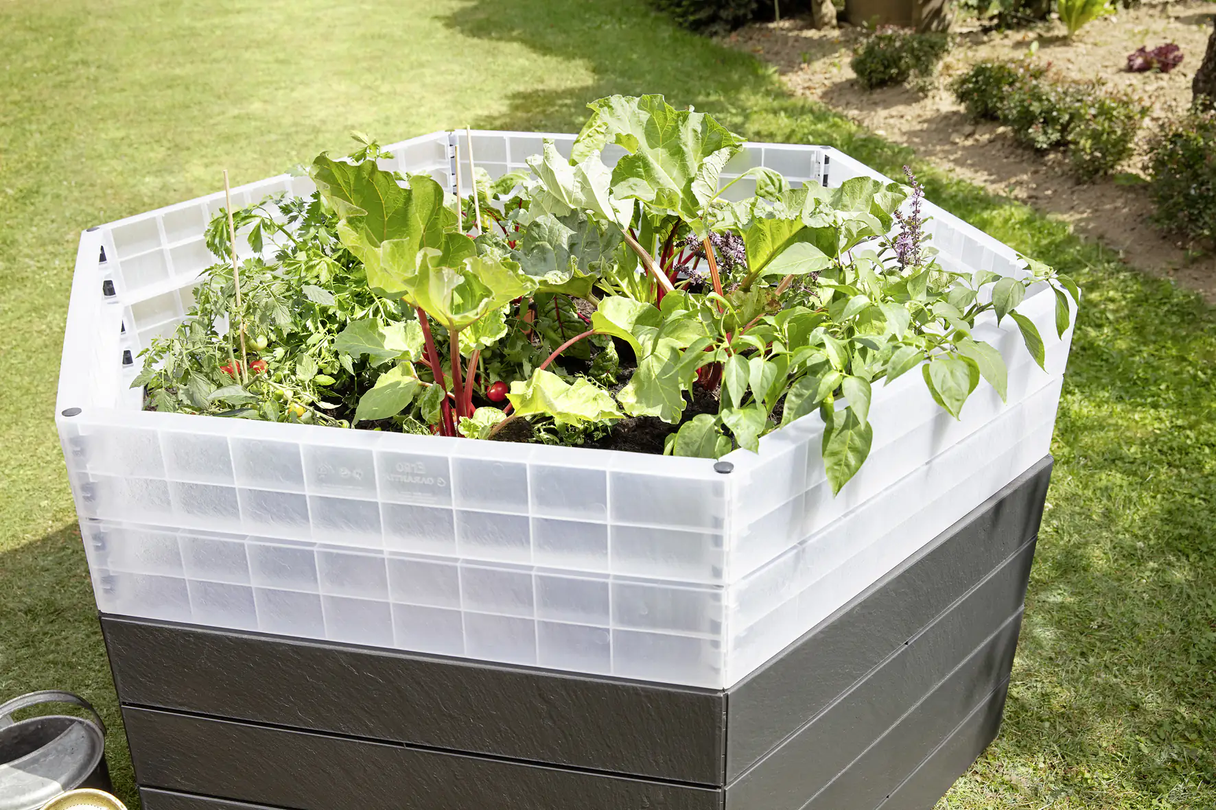 Garantia Hochbeet Ergo Turbo 75 Inkl. FLORA Wassersparsystem