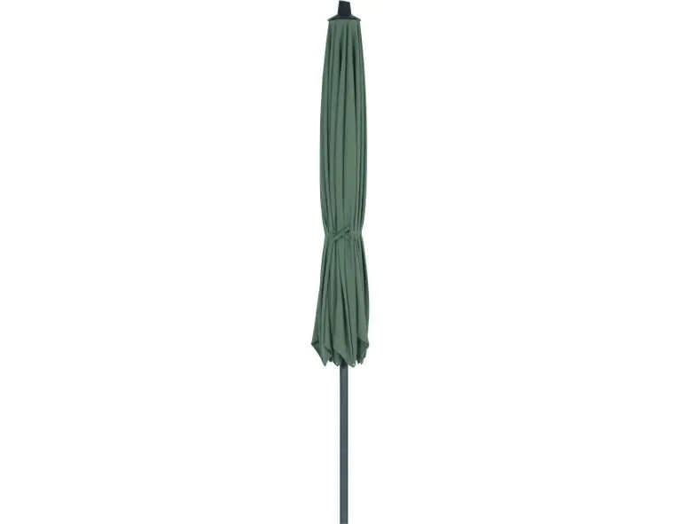 Siena Garden Mittelstockschirm Avio olive 250 x 250 cm