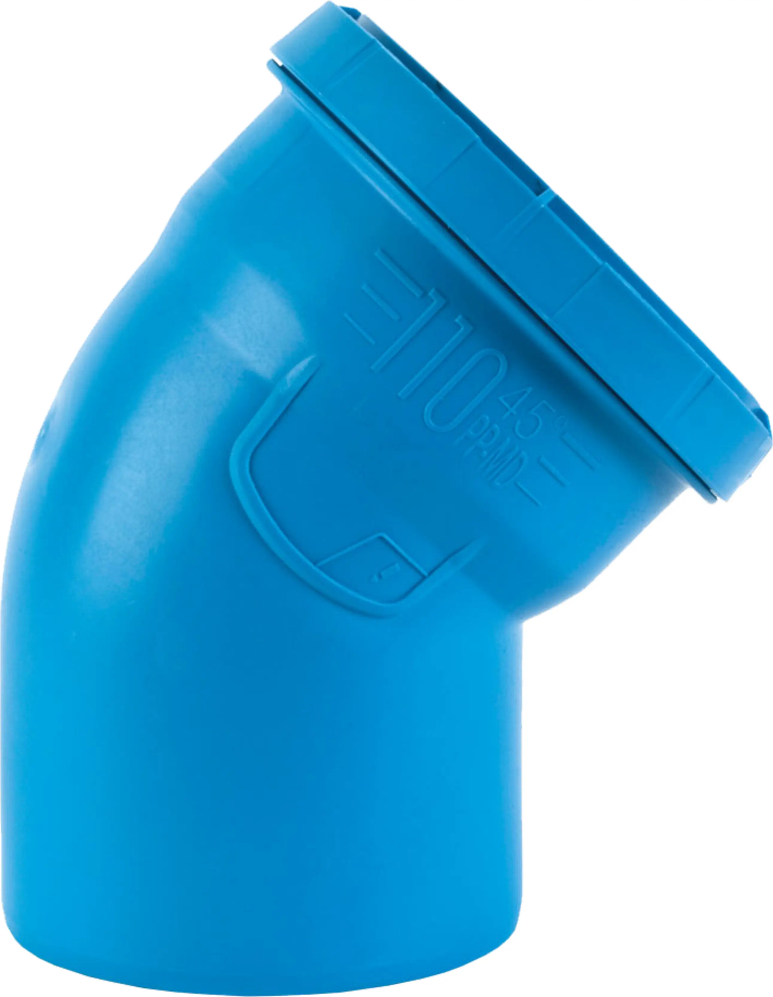 Marley Rohrbogen dBlue DN 50 87° schalldämmend 12 cm blau