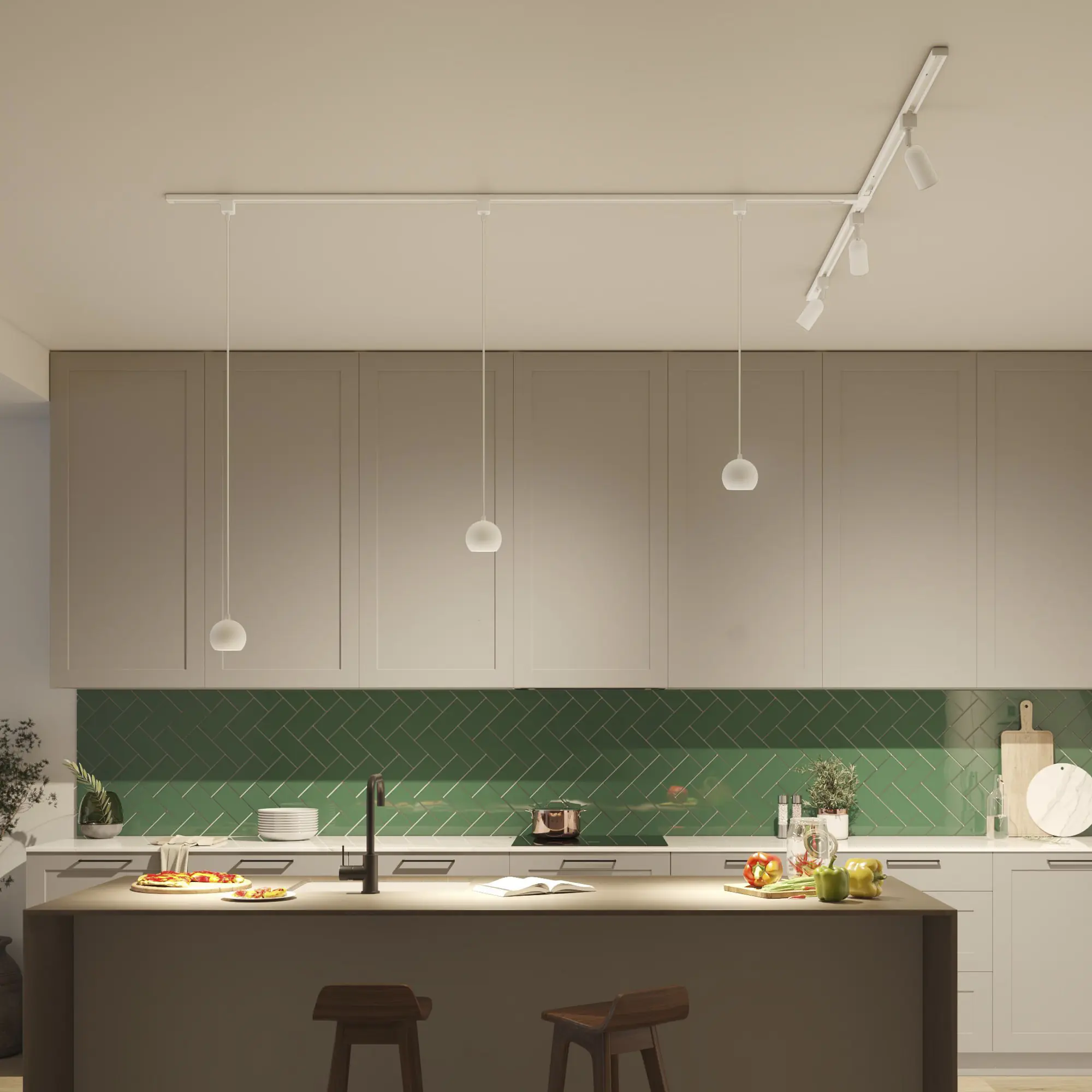 Philips Pendelleuchte 1er Pendel Colby Easy Link weiß