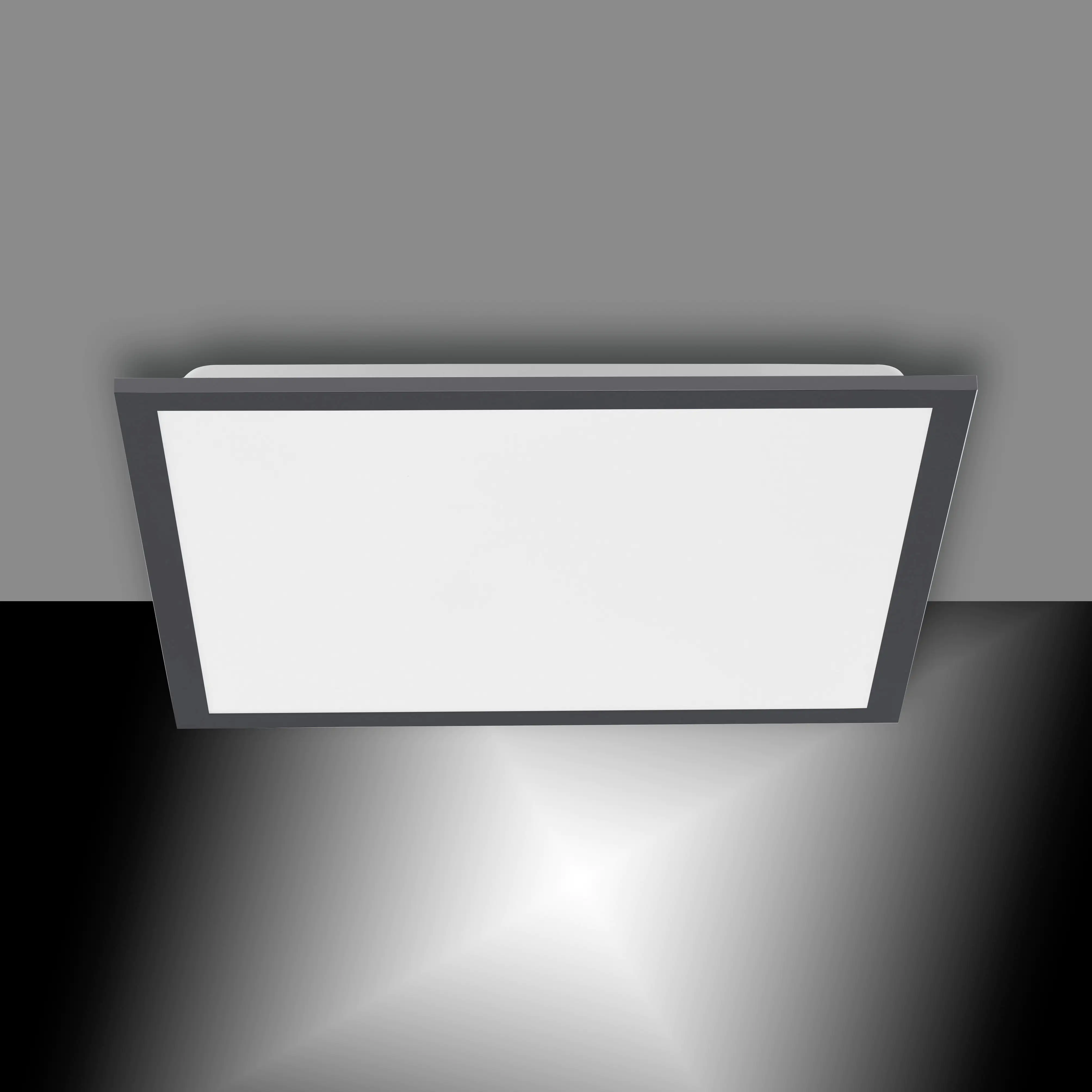 JustLight CCT LED Deckenleuchte Flat 28 W dimmbar 45,5 x 45,5 cm
