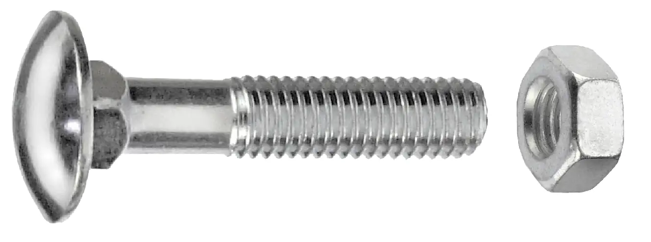 Connex Schlossschrauben M12 x 100 mm - 15 Stück verzinkt