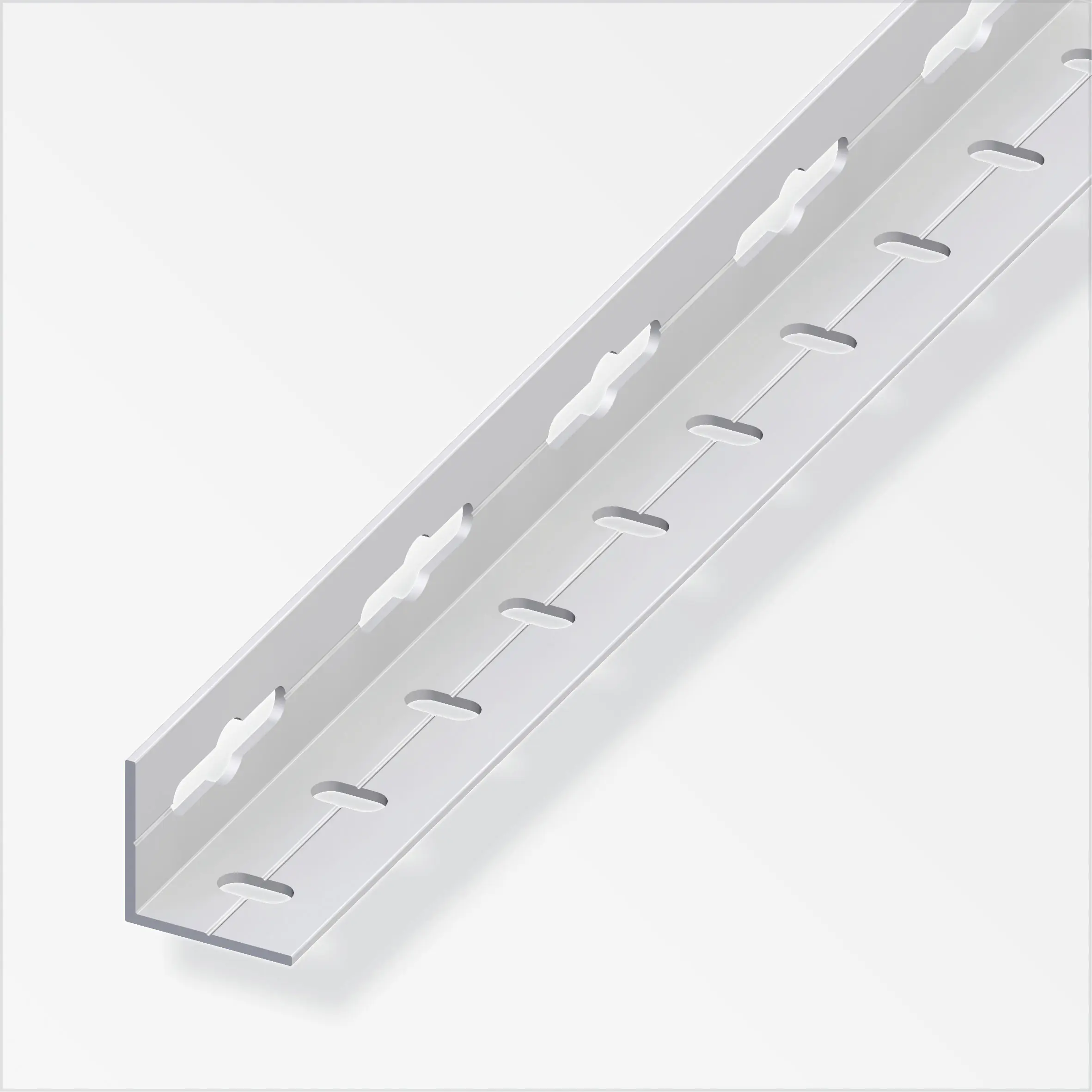 alfer Winkel 2.5 m, 23.5 x 1.5 mm Aluminium eloxiert silber