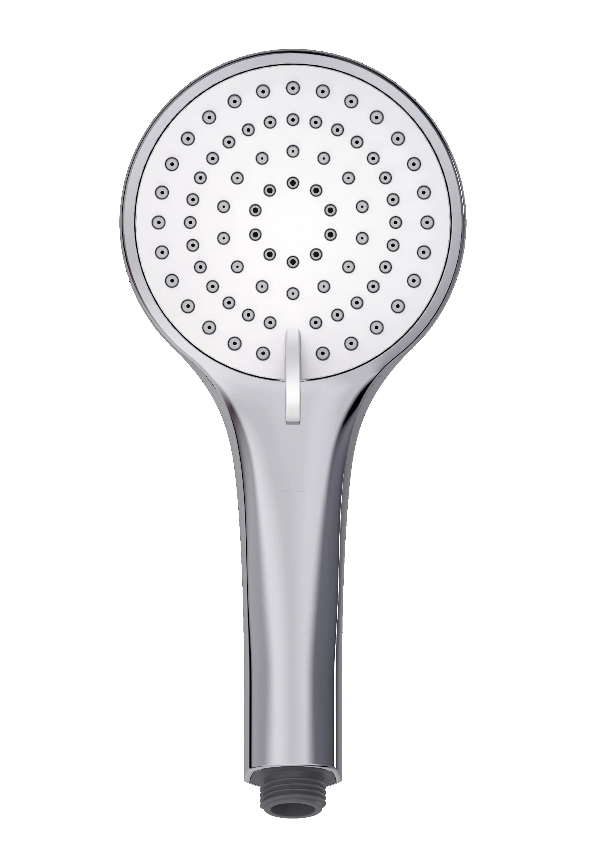 Primaster Handbrause 3 Strahlarten Water Move XL chrom-weiß mit Wasserspareinsatz