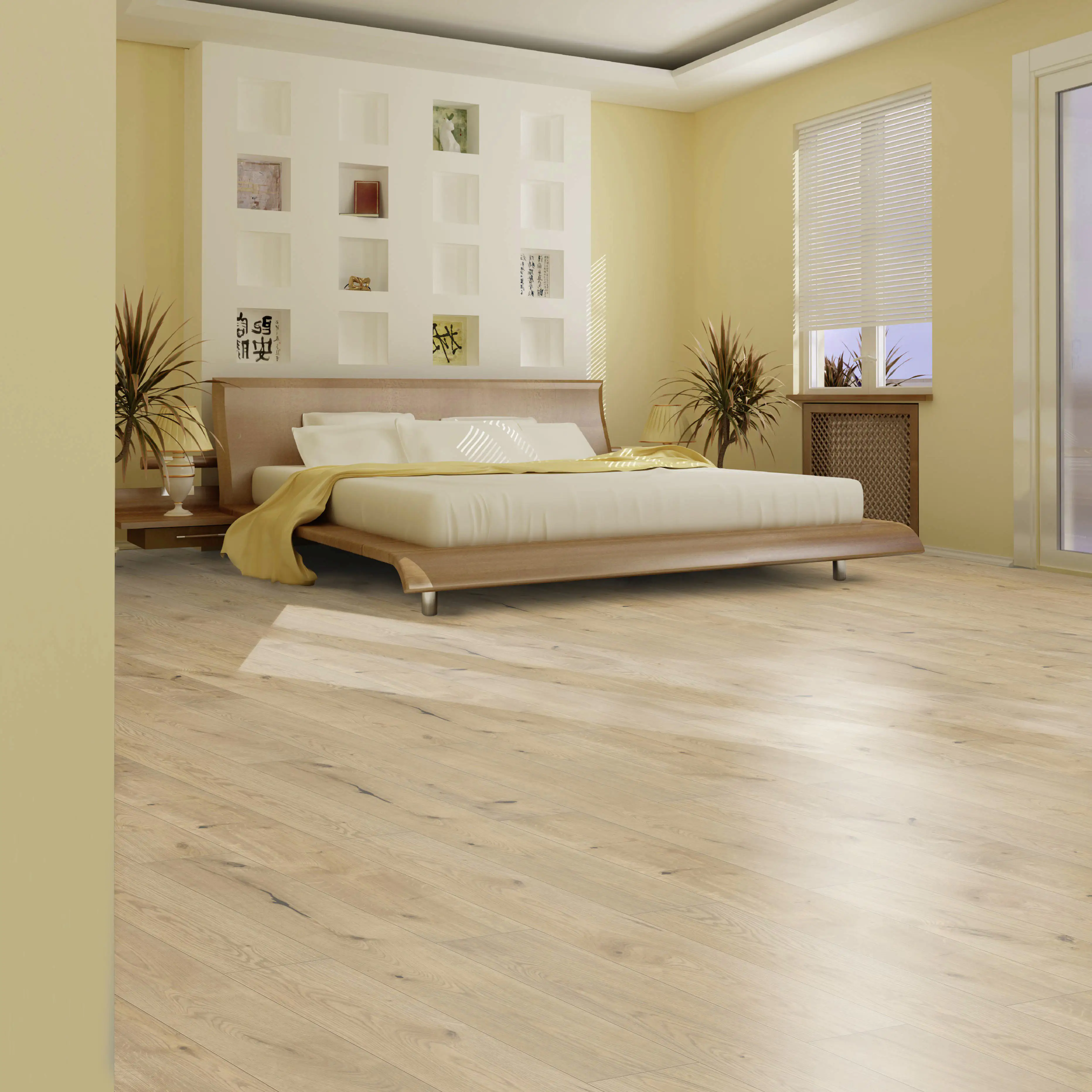 Classen Laminat 4V Eiche natur gelb