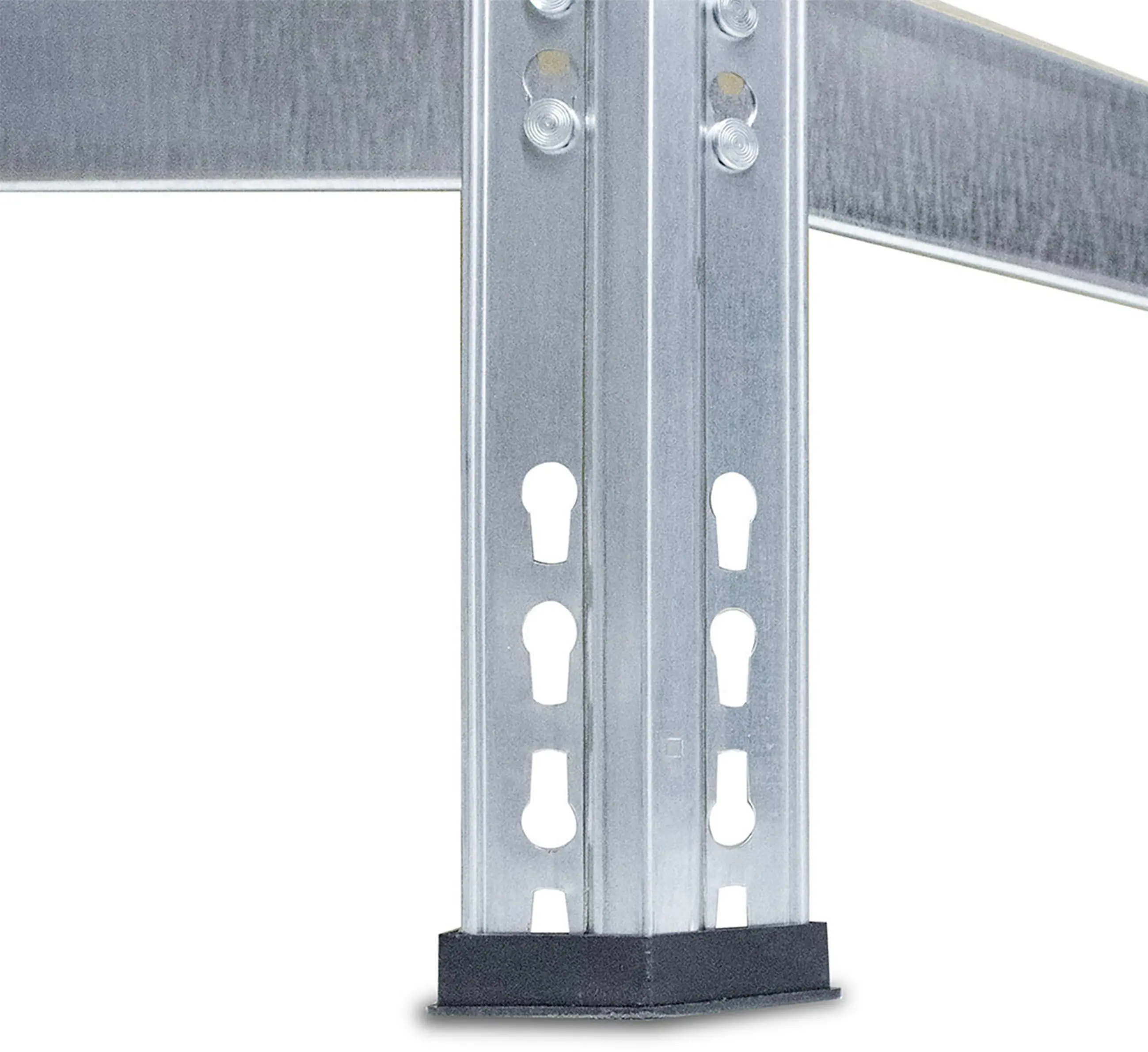 Ar Shelving Schwerlastregal-Set Rivet Budget verzinkt 180 x 190 cm mit 4 HDF-Böden 700 kg