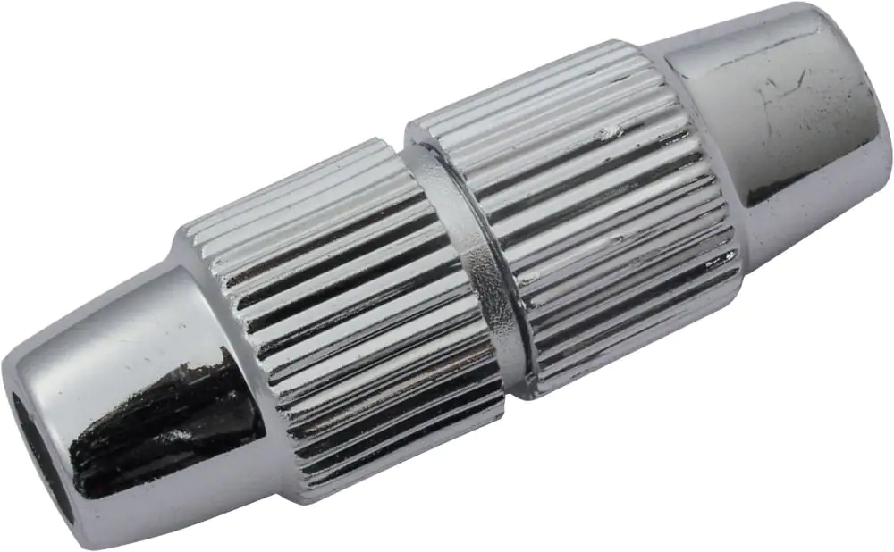 Schwaiger Koaxial Kabelverbinder KVB29 531 verchromt, Innenleiter schraubbar, 1 Stk.