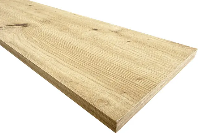 Regalboden Eiche astig 120 x 25 x 1,6 cm