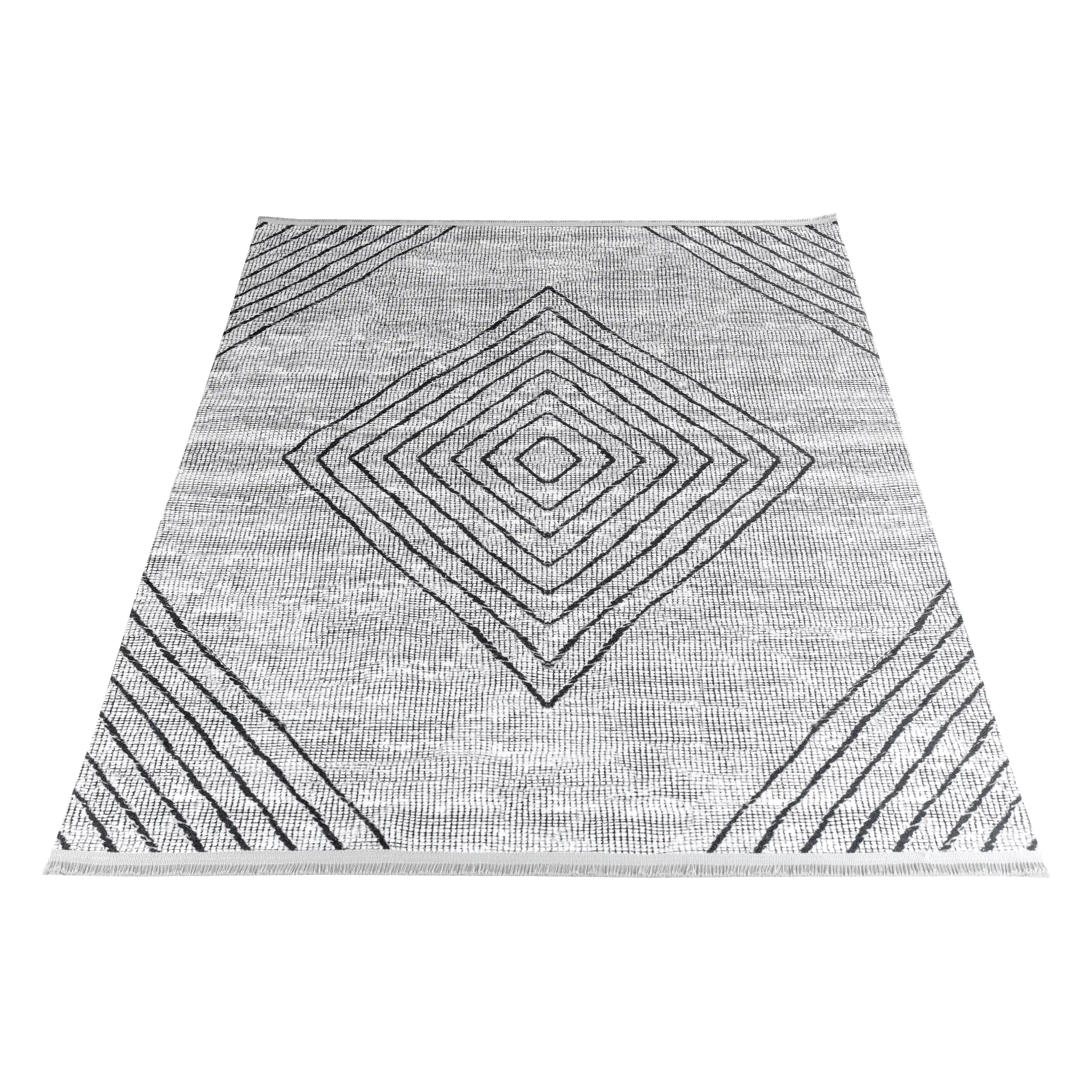 Teppich Efe - waschbar 1010 grey, 80 x 150 cm