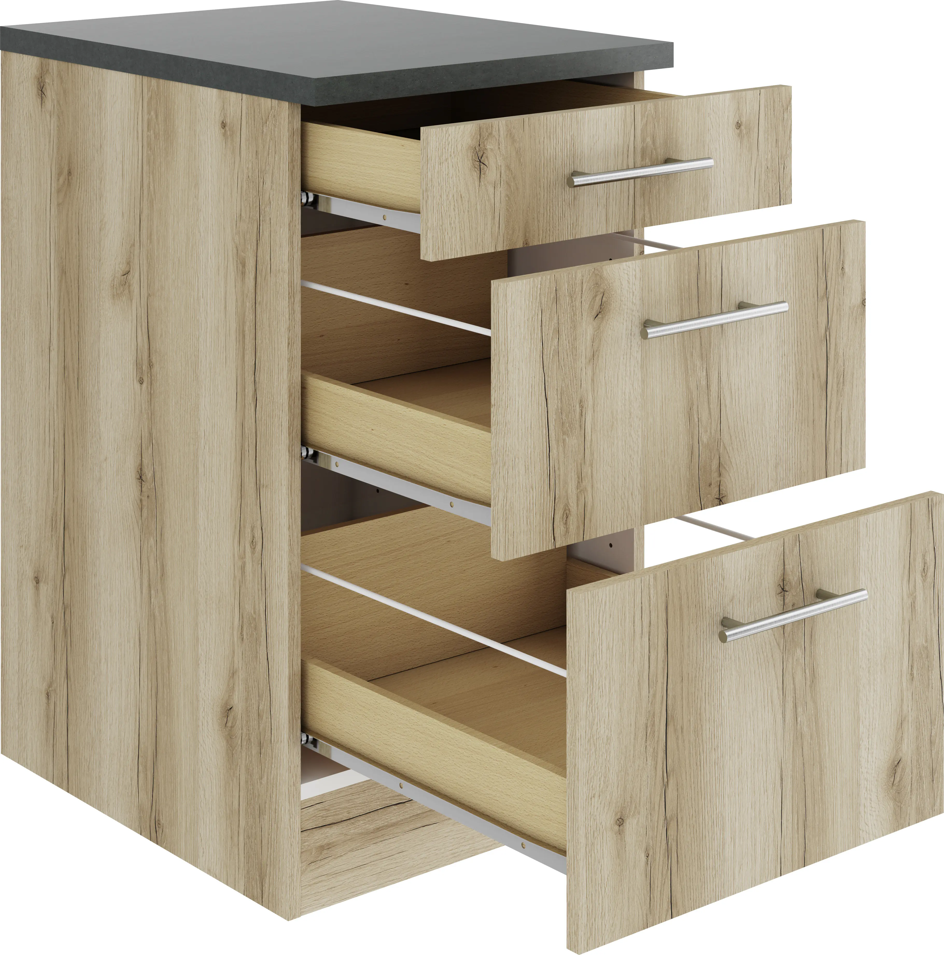 Optifit Unterschrank Livorno 290 eiche 50 cm