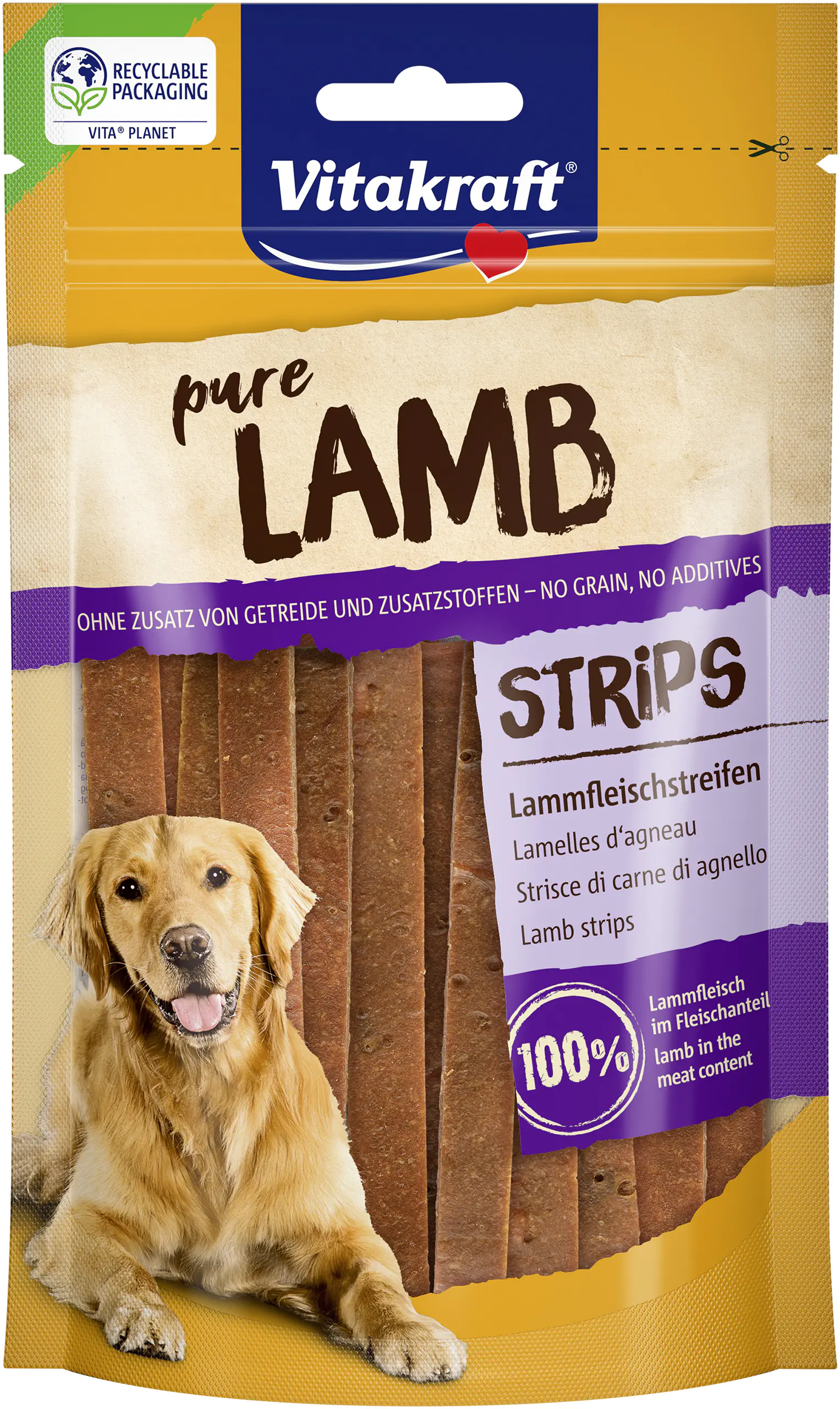 Vitakraft LAMB Lammfleischstreifen 80 g