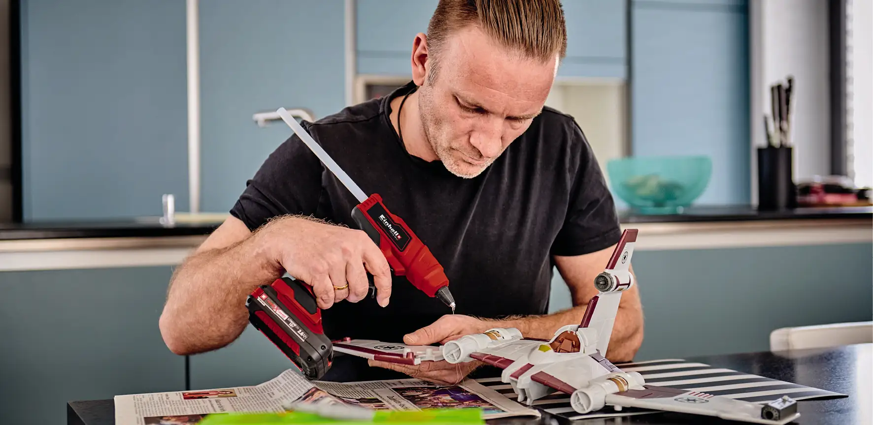 Einhell Expert Akku-Heißklebepistole TE-CG 18 Li Solo 18 V