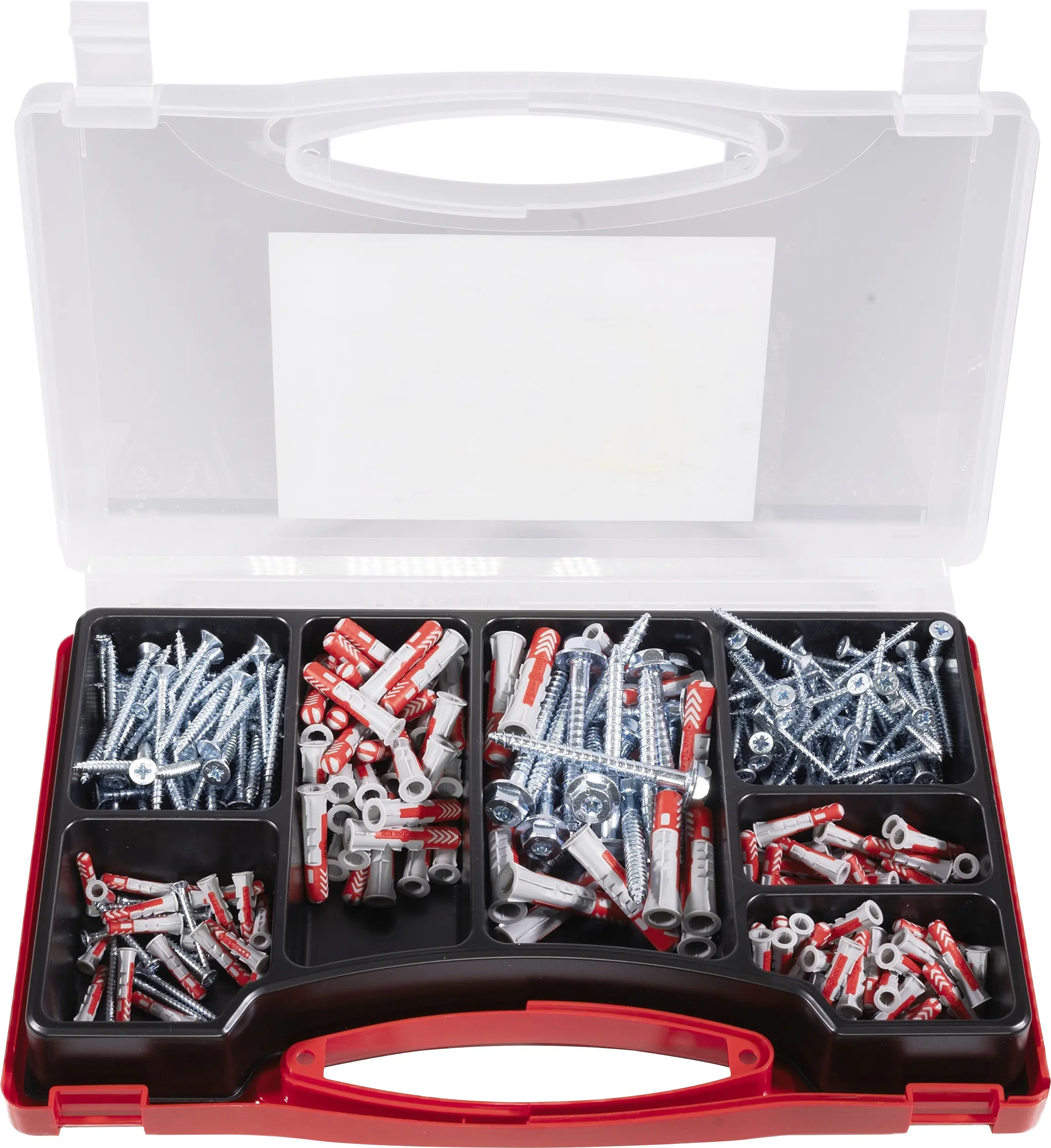 fischer Meister-Box XL Wohnraum + Schrauben - 280 Teile
