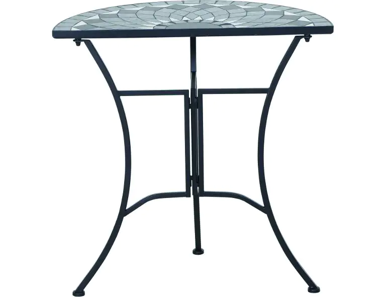 Siena Garden Como Tisch halbrund 70 cm