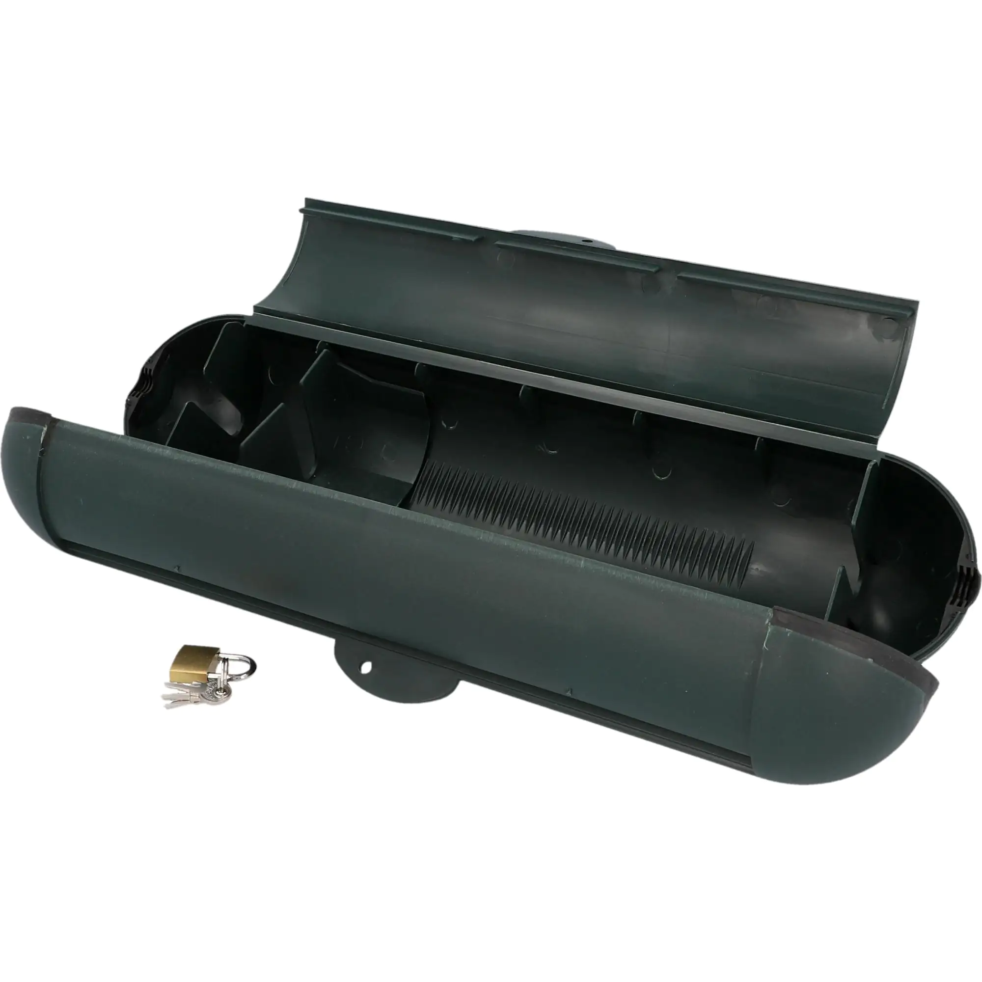 Safe-Box Caravan IP44, grün, 36,5 x 9 x 9 cm (H x B x T)