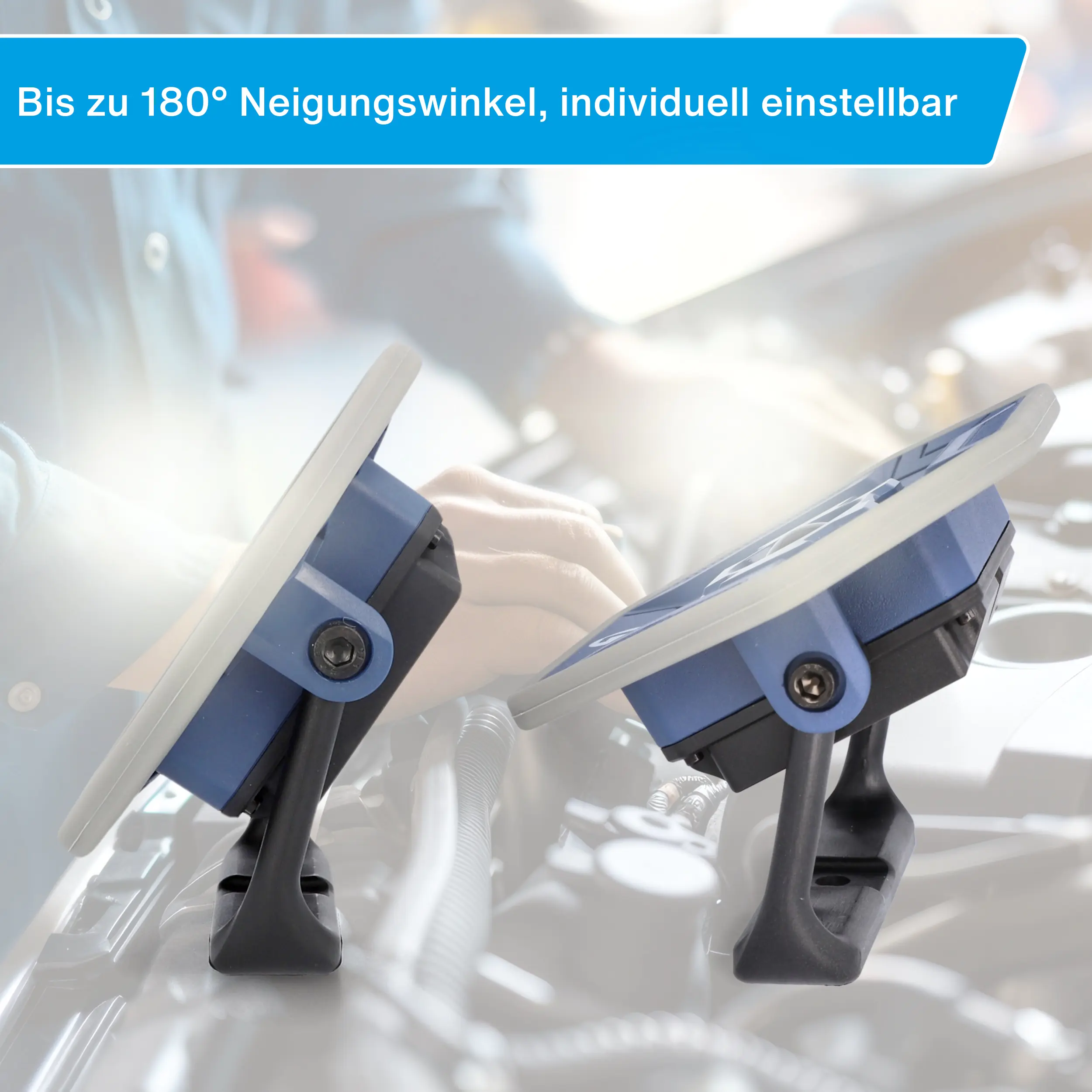 Cartrend LED-Flutlichtstrahler mit neigbaren Magnetfuß 3000 Lumen