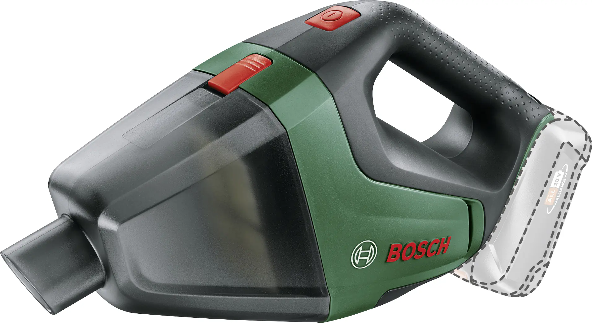 Bosch Akku-Handstaubsauger UniversalVac 18 18 V Solo
