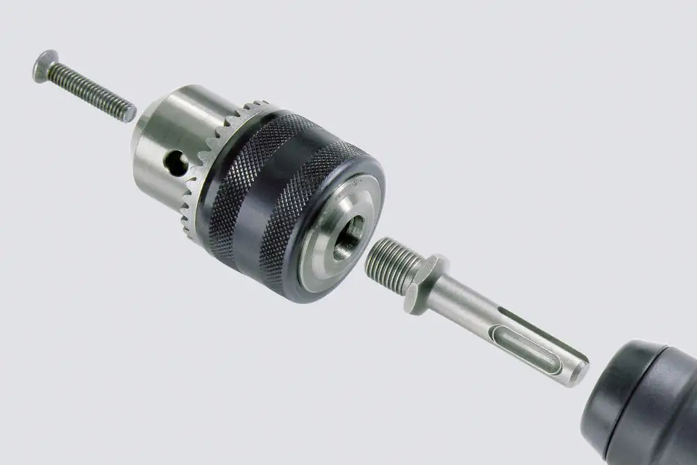 Wolfcraft SDS-Plus Set Bohrfutter Bohrfutterschlüssel Bohrfutter-Adapter