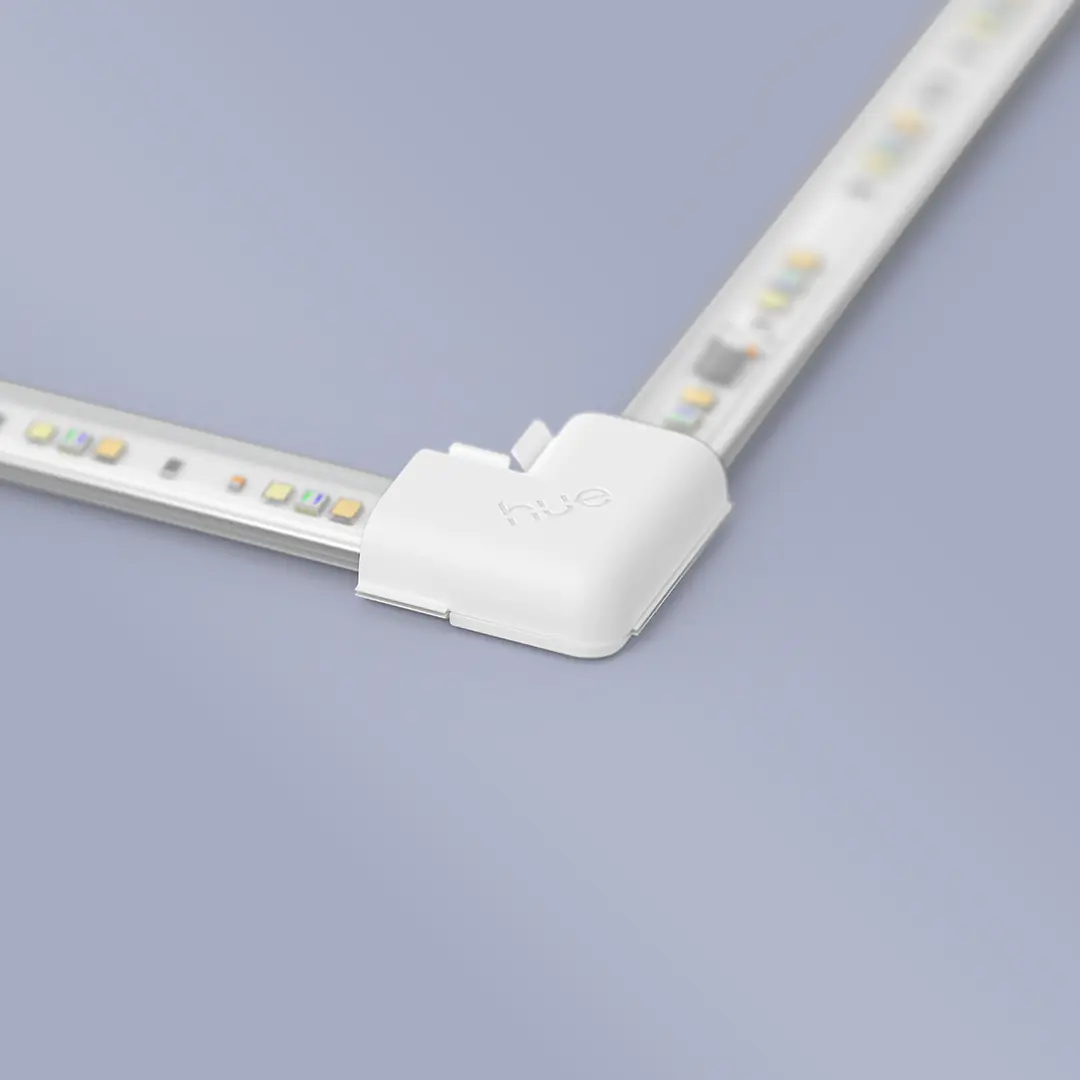 Philips Hue Verbindungstück Flux Gradient LED Streifen weiß 4 Stück