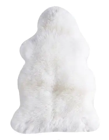 Schaffell natur weiß, ca. 60 x 85 cm