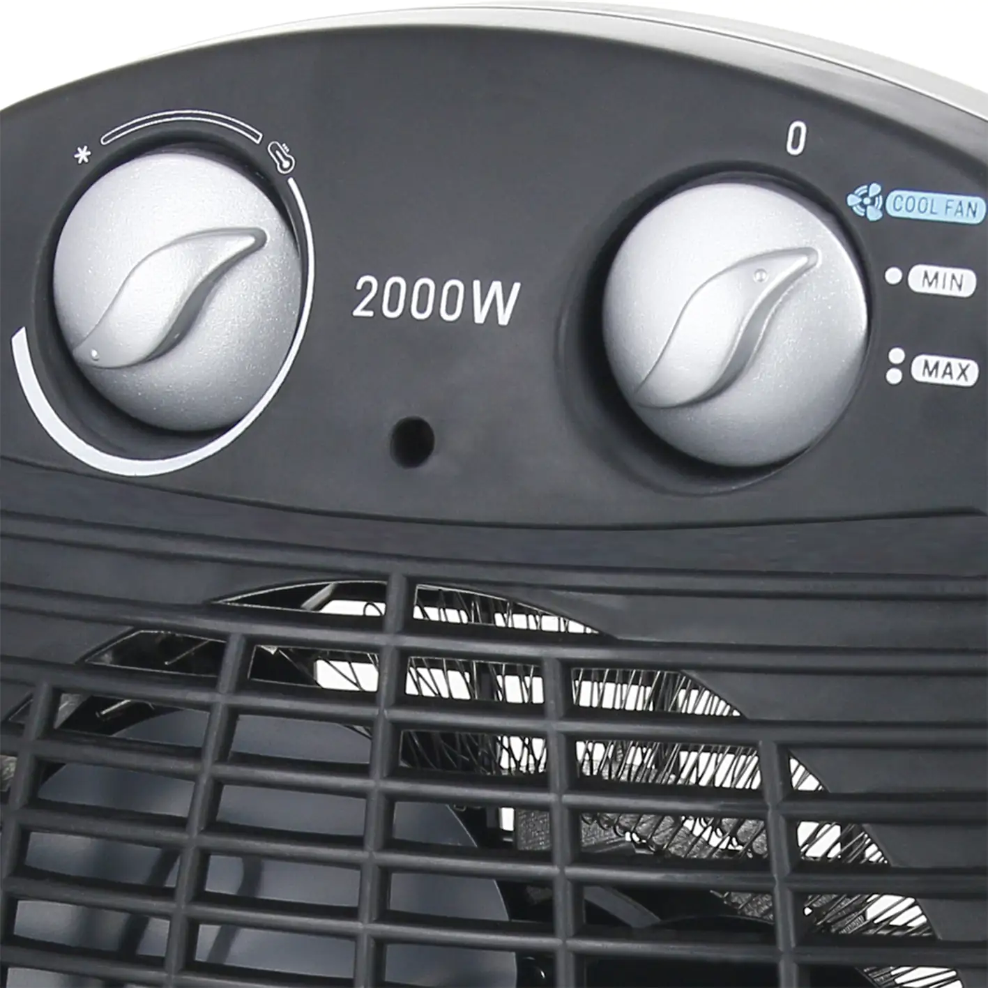 emerio Heizlüfter 2000 Watt, 3 Heizstufen