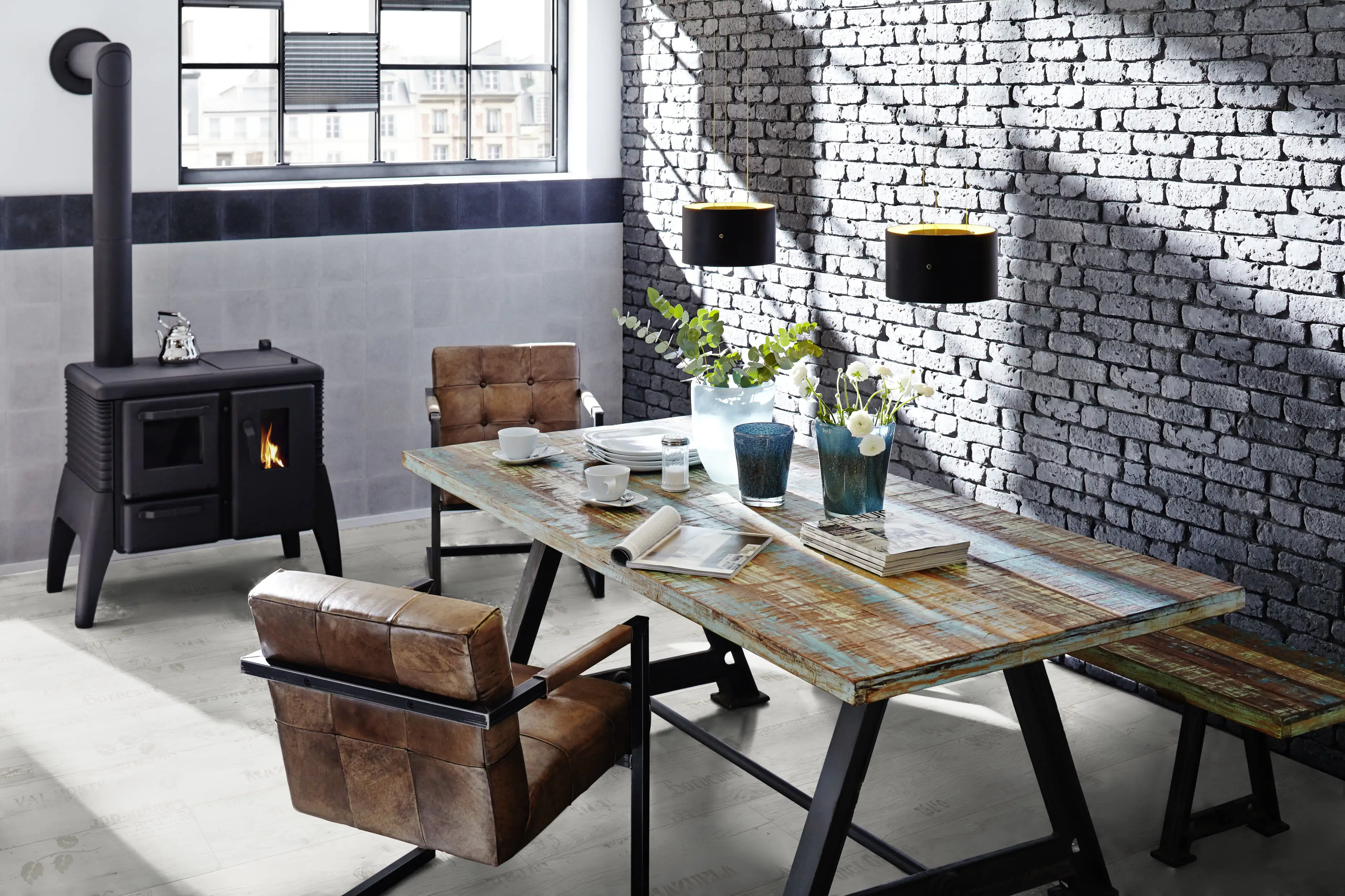 Classen Laminat  4V  Wine and Pine weiß LHD