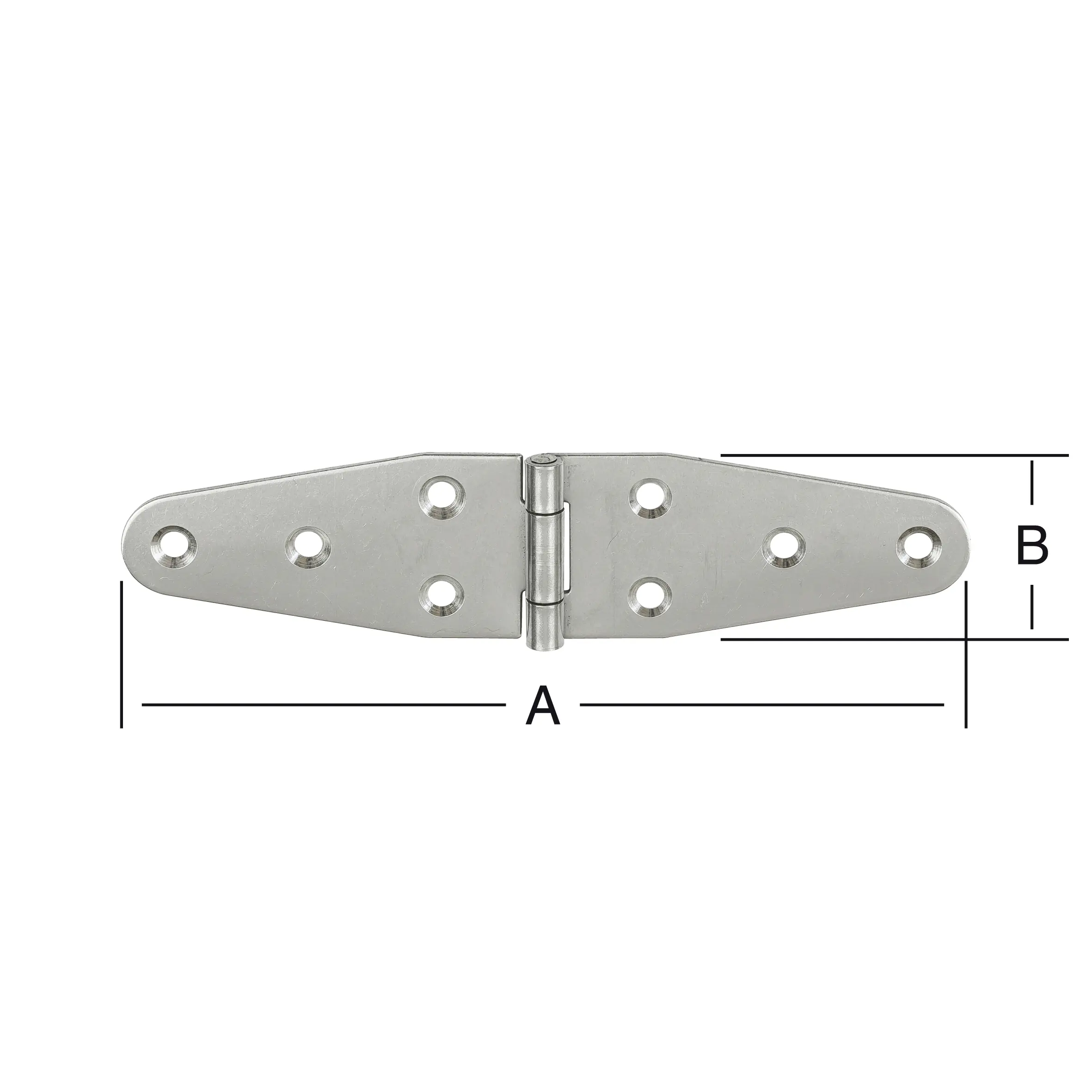 Vormann Edelstahlbänder 160 x 37 mm