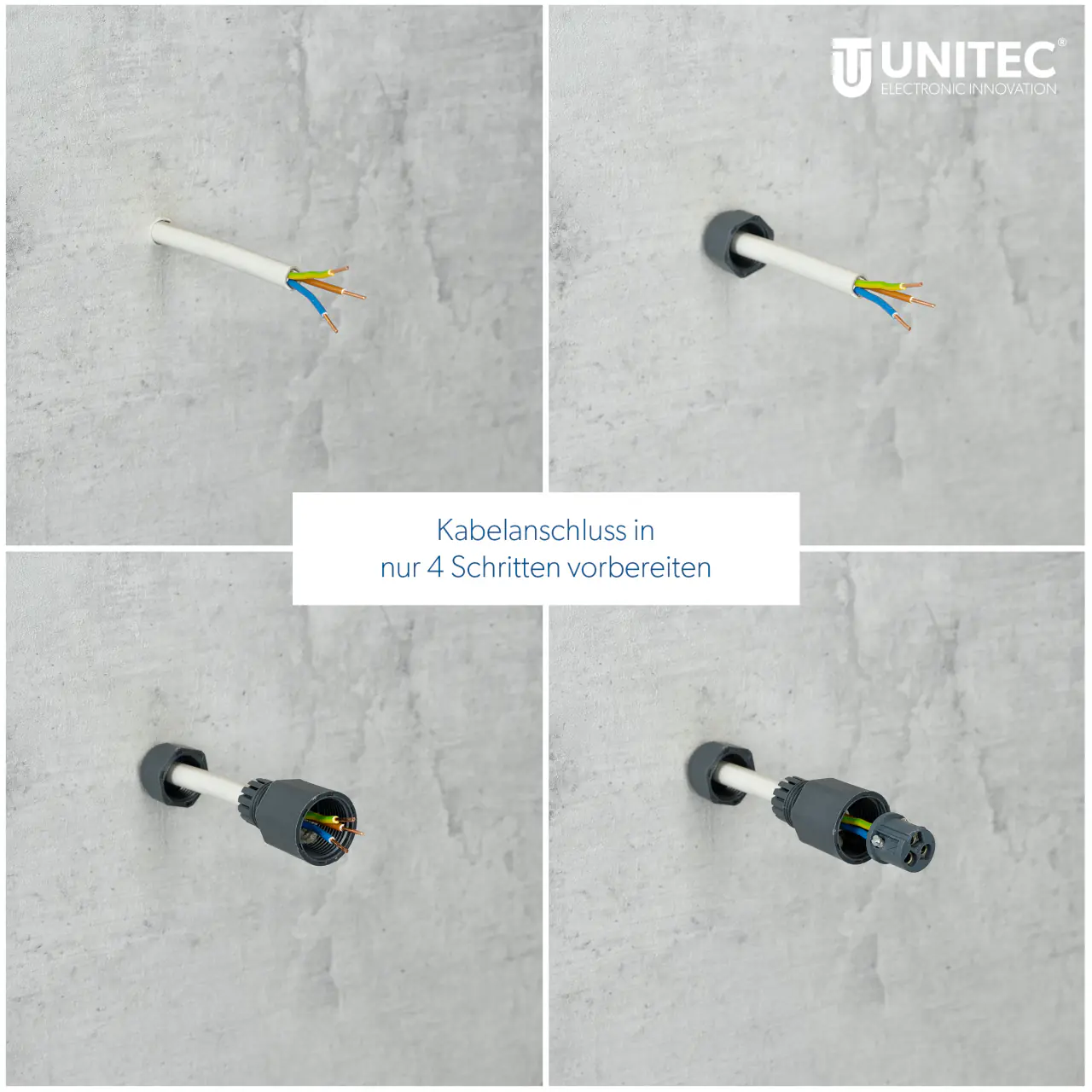 UniTec LED Strahler anthrazit 21 W 2550 lm