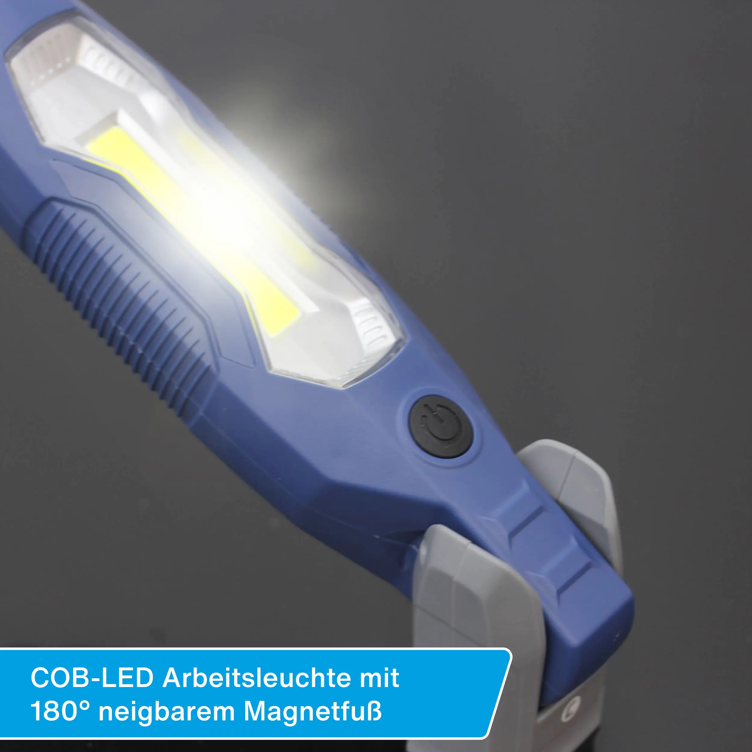 Cartrend LED-Werkstattleuchte 600 Lumen mit neigbaren Magnetfuß