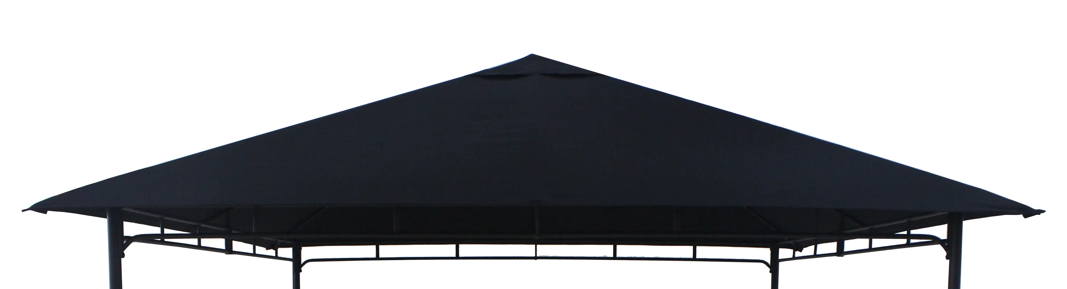 TrendLine Ersatzdach Como 295 x 295 cm schwarz