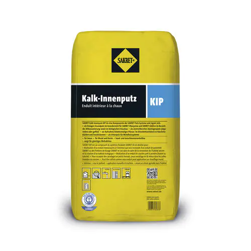SAKRET Kalk Innenputz KIP altweiß, 30 kg