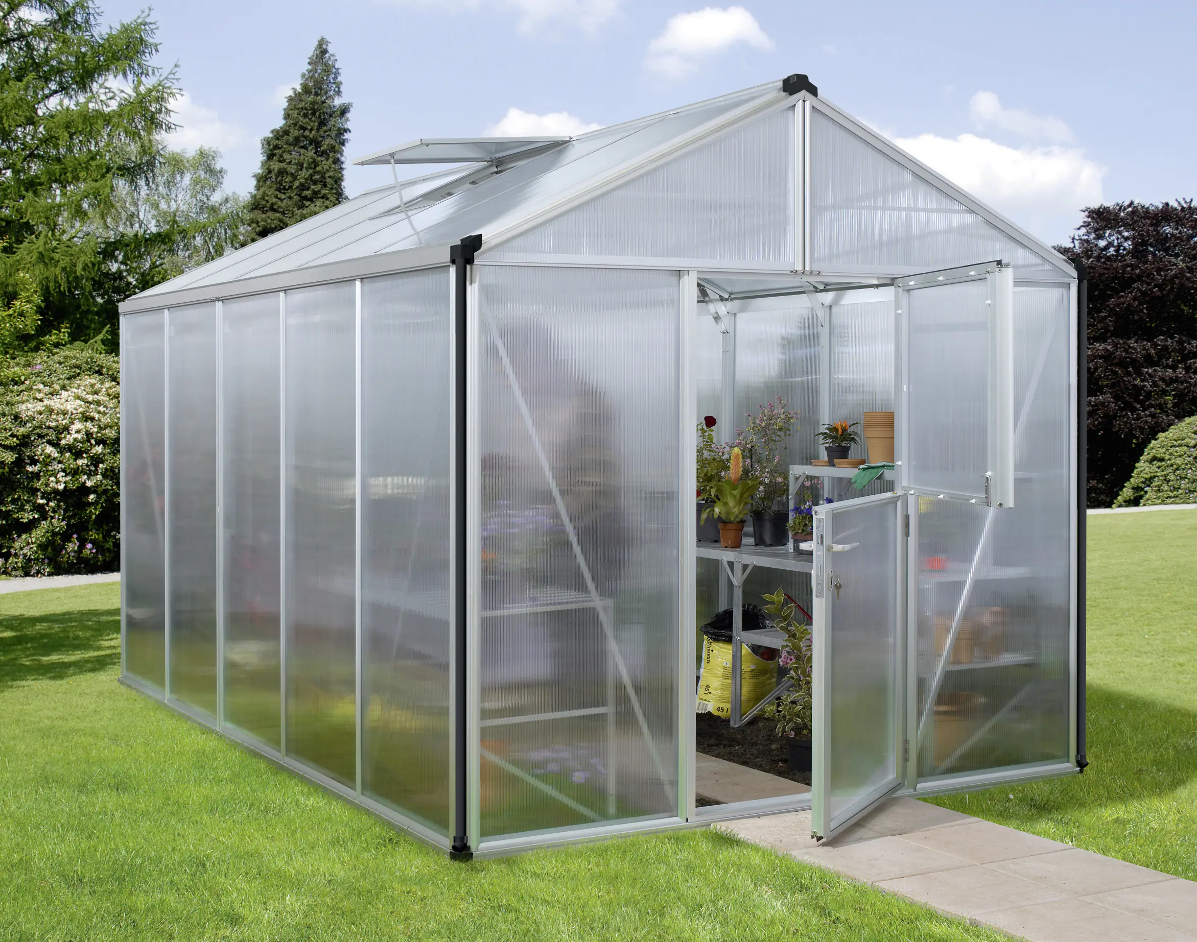 Vitavia Gewächshaus Zeus 10000 HPK 16 mm 266 x 399 cm