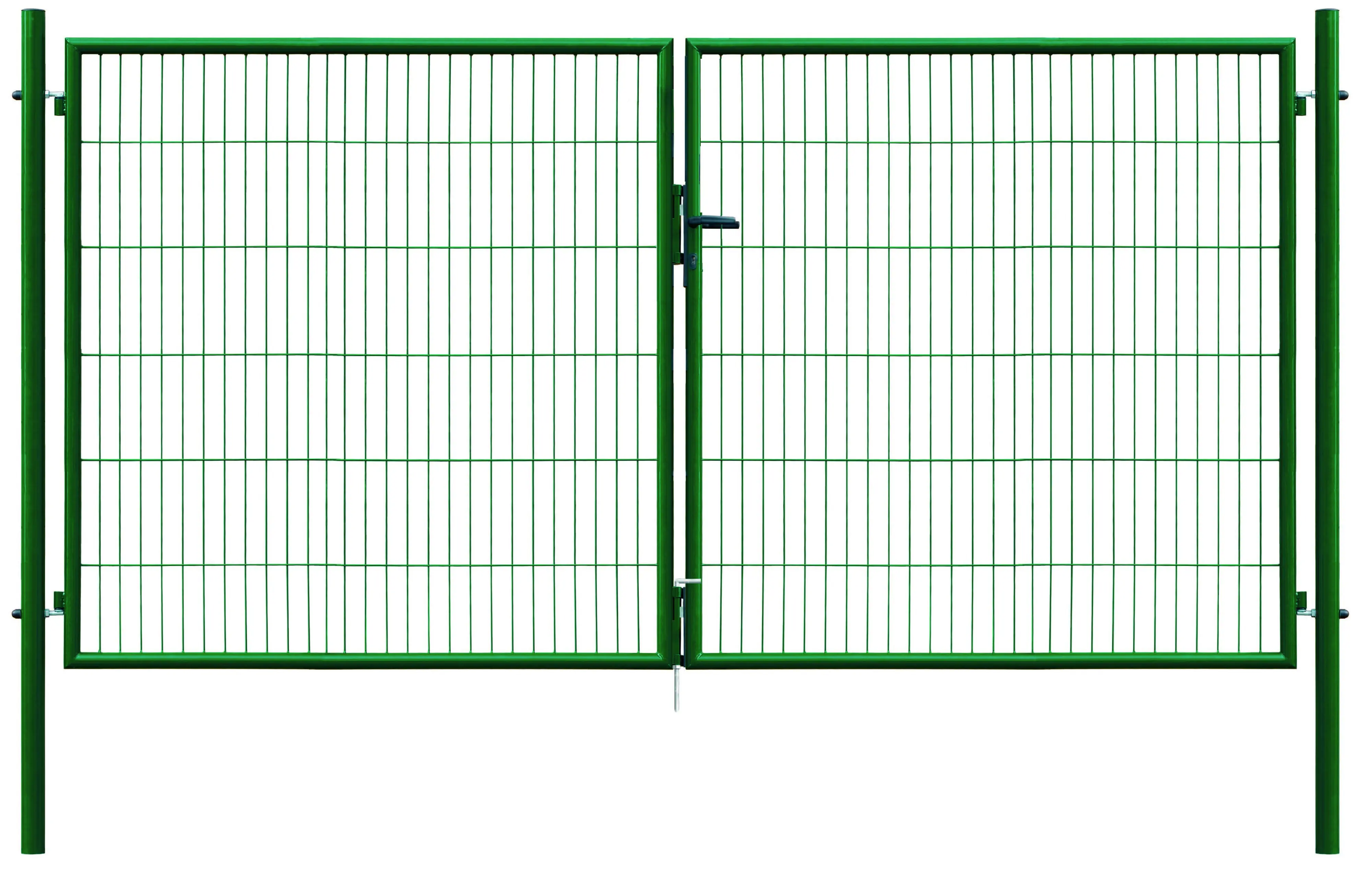 Floraworld Gartentor doppelflügelig Classic 300 x 150 cm moosgrün